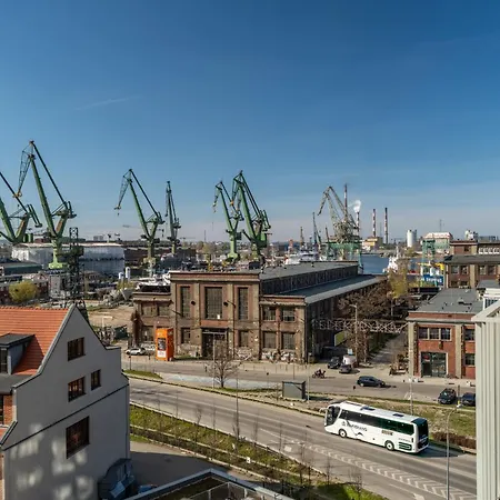 Zurawie Stocznia & Balcony View By Alqueen * גדנסק