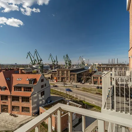 דירה Zurawie Stocznia & Balcony View By Alqueen גדנסק